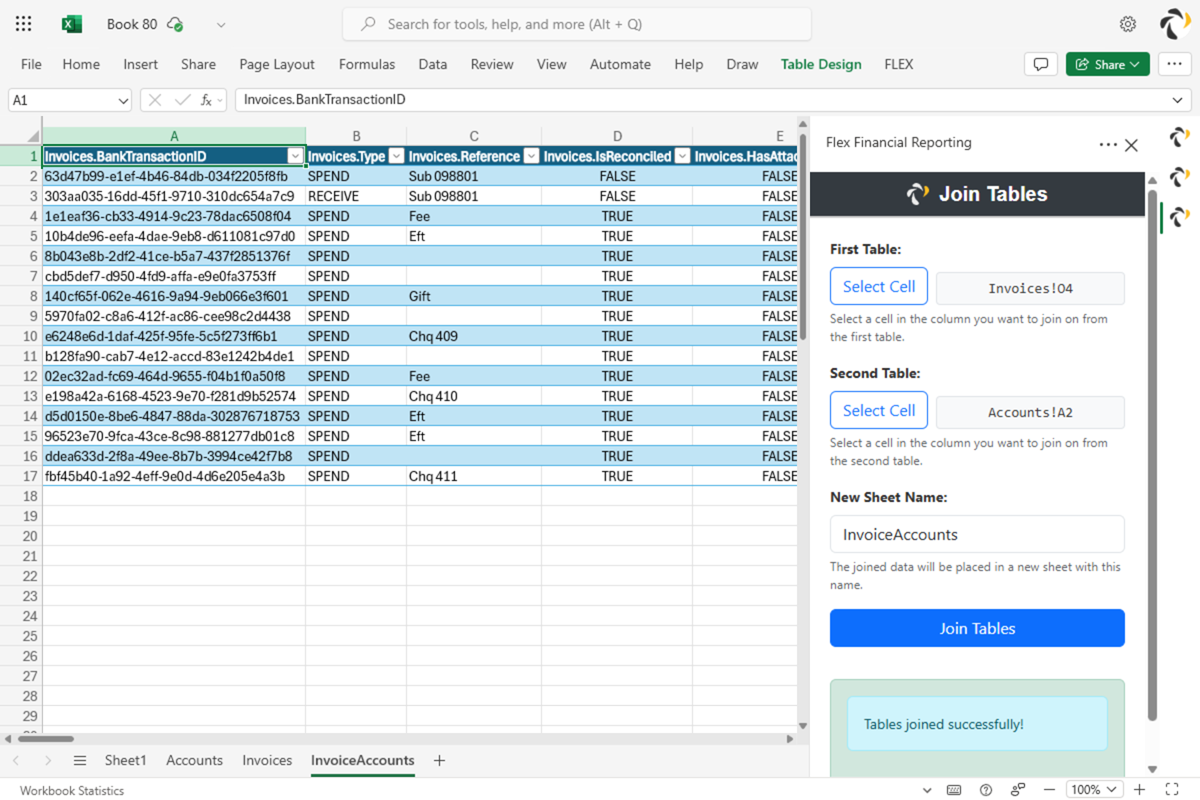 Screenshot 4 for app Flex Financial Reporting