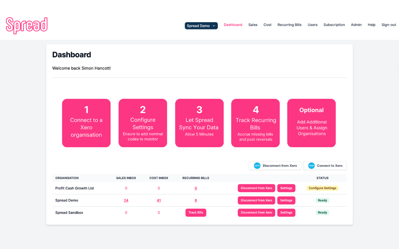 Screenshot 1 for app Spread