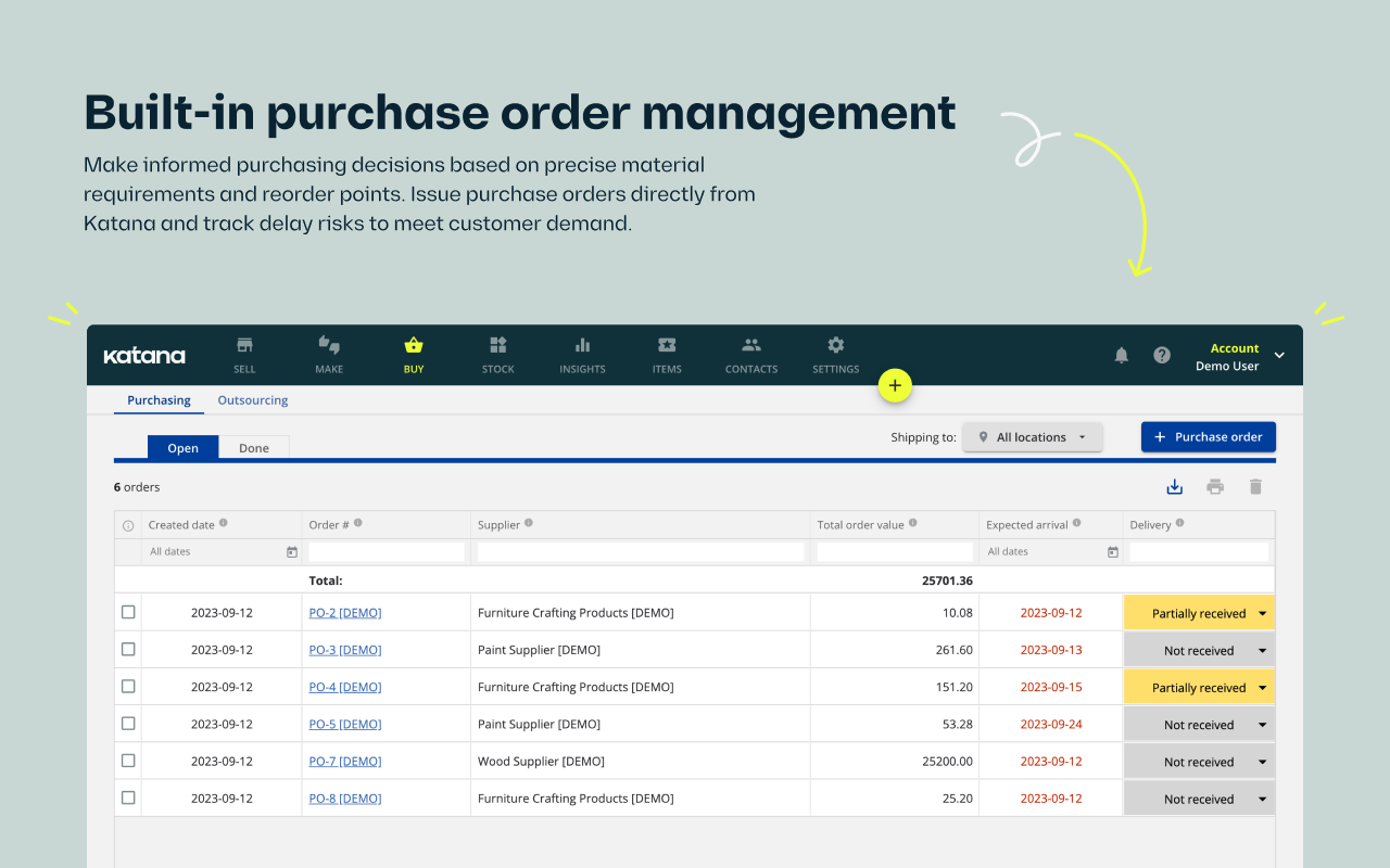 Screenshot 2 for app Katana Cloud Inventory