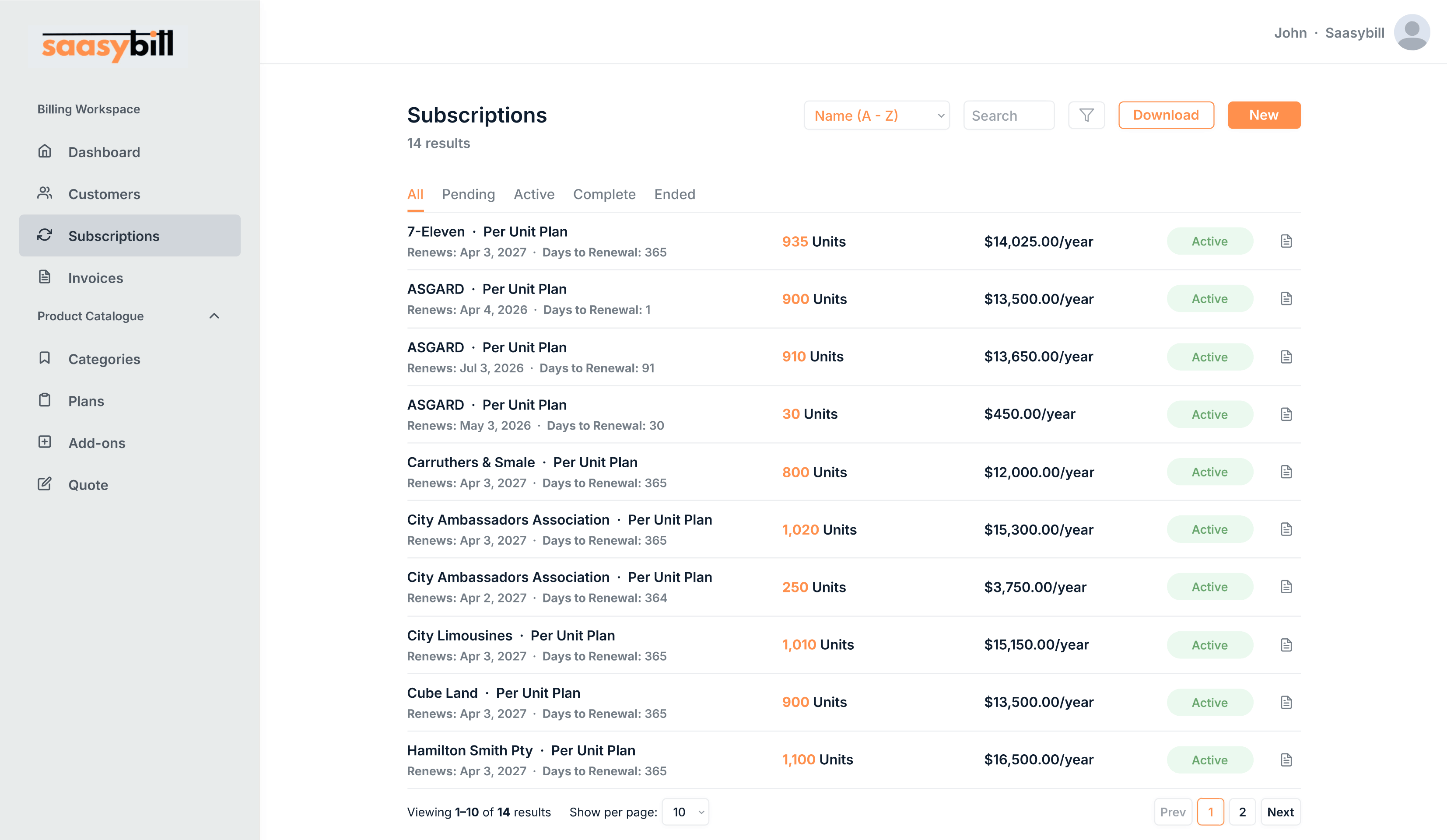 Screenshot 2 for app Saasybill