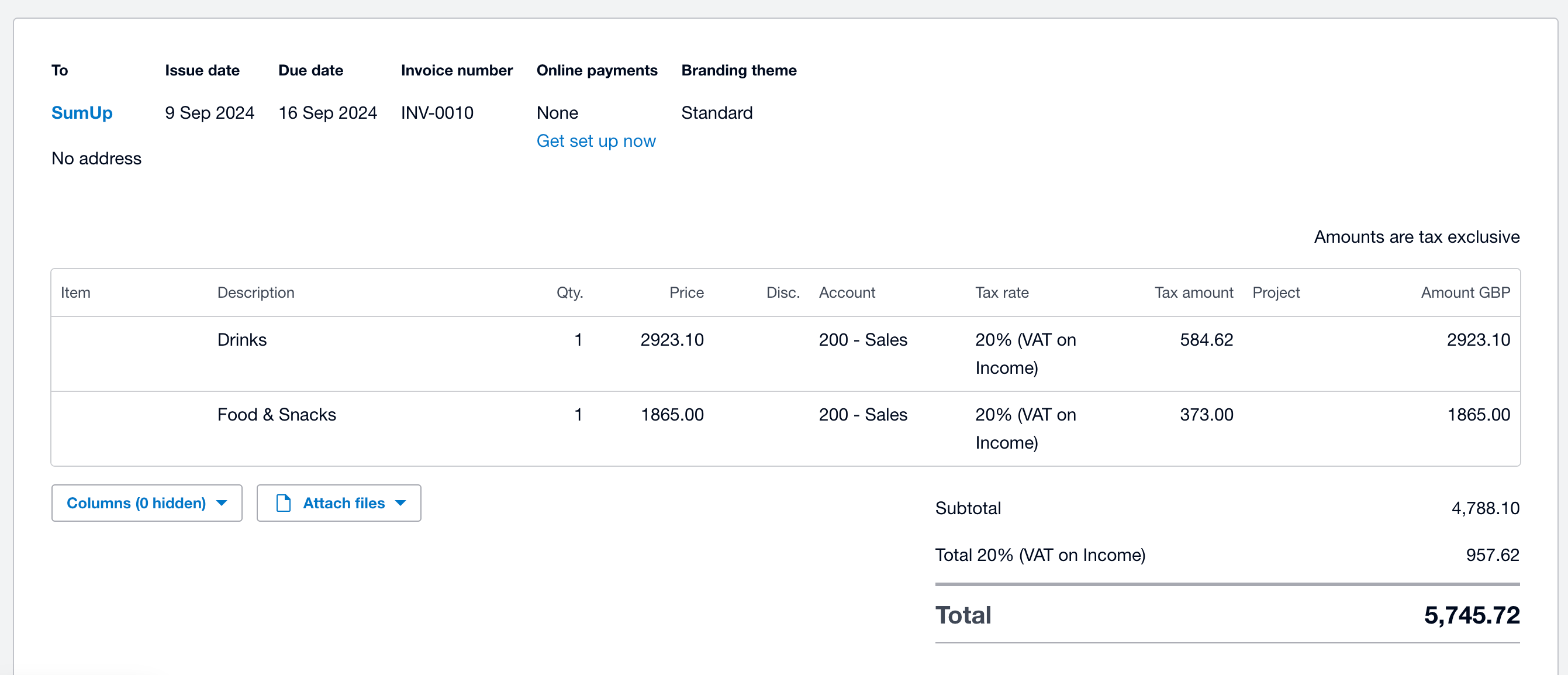 Screenshot 1 for app SumUp: Payments and POS