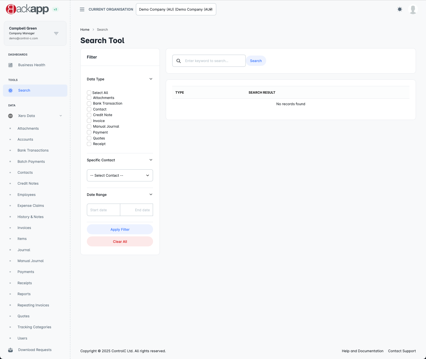 Screenshot 2 for app Controlc