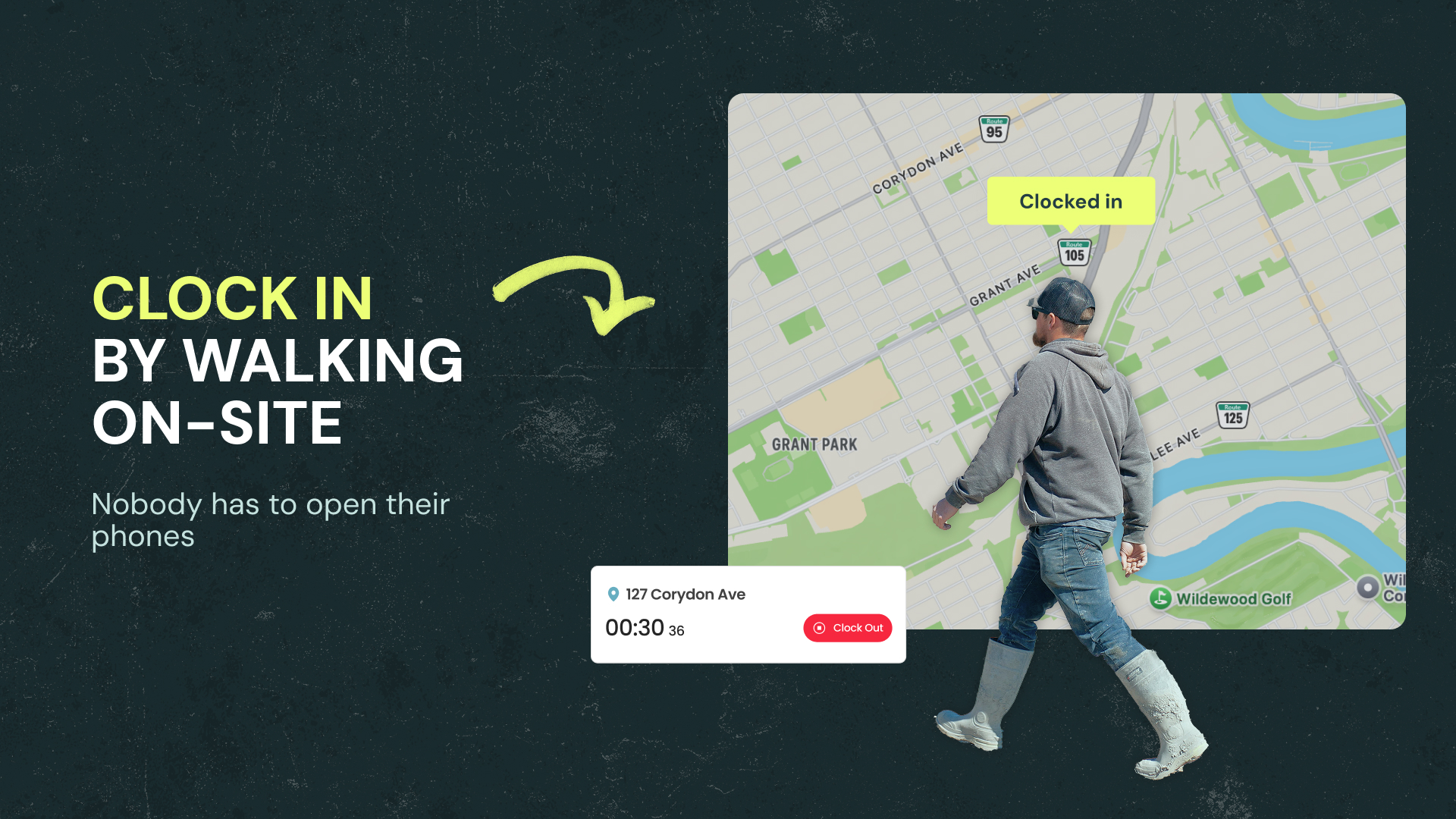 Screenshot 2 for app ConstructionClock