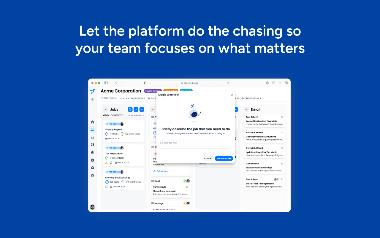 Screenshot 3 for app Client Hub