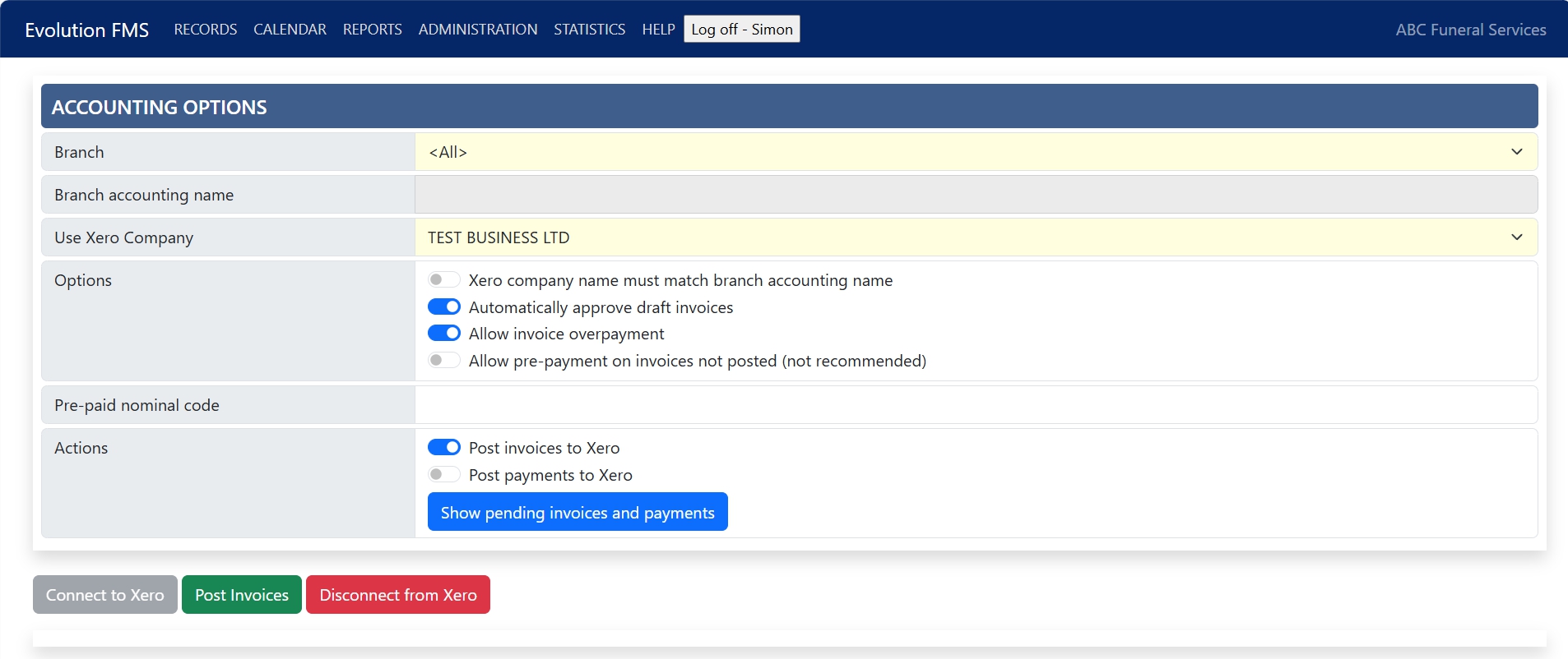Screenshot 3 for app Evolution FMS Anywhere V8