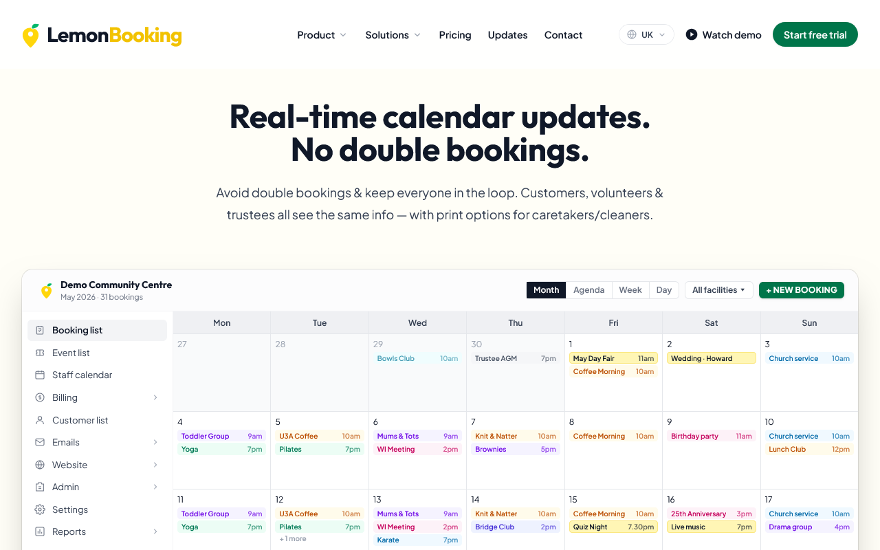 Screenshot 2 for app LemonBooking