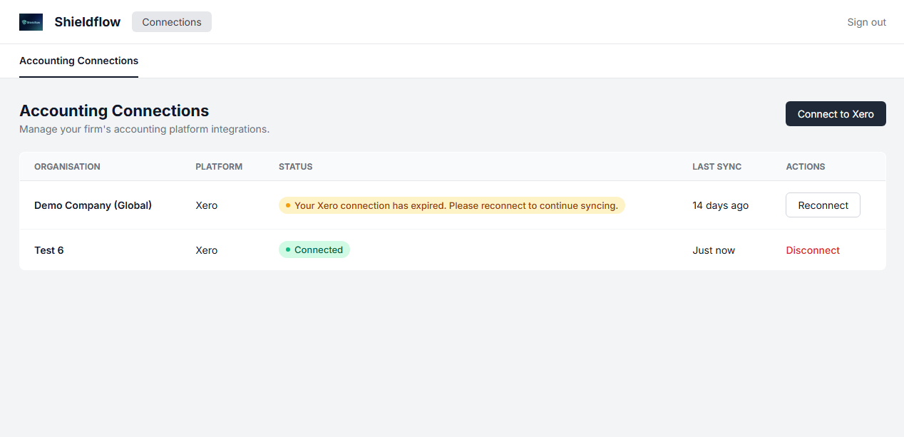 Screenshot 4 for app Shieldflow