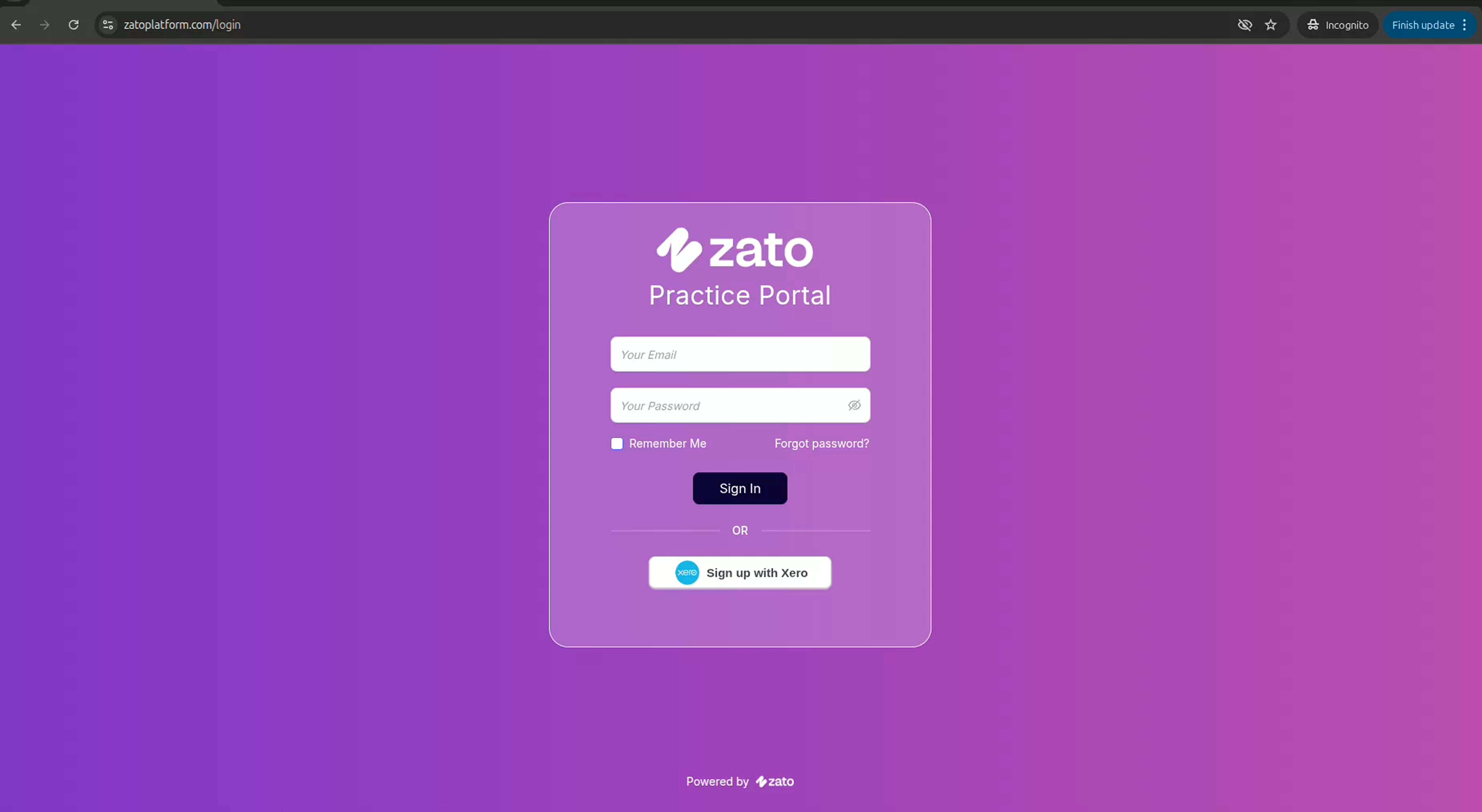 Screenshot 1 for app Zato