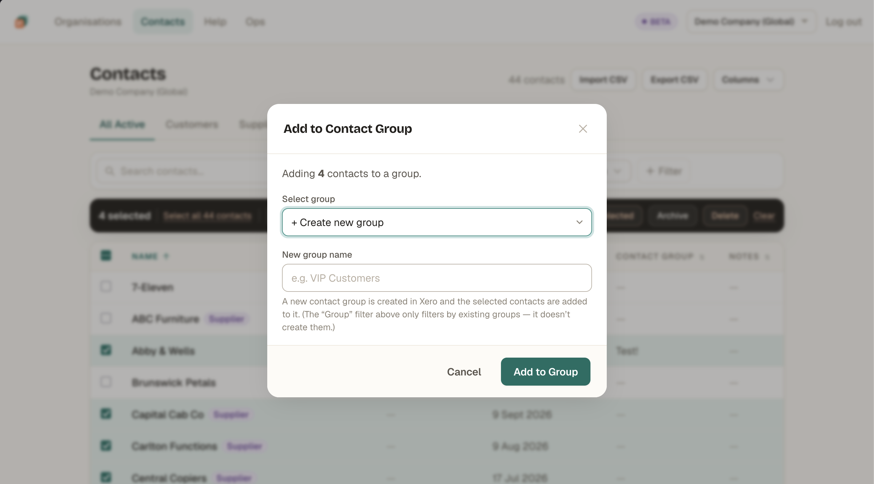 Screenshot 3 for app Bulk Contact Manager