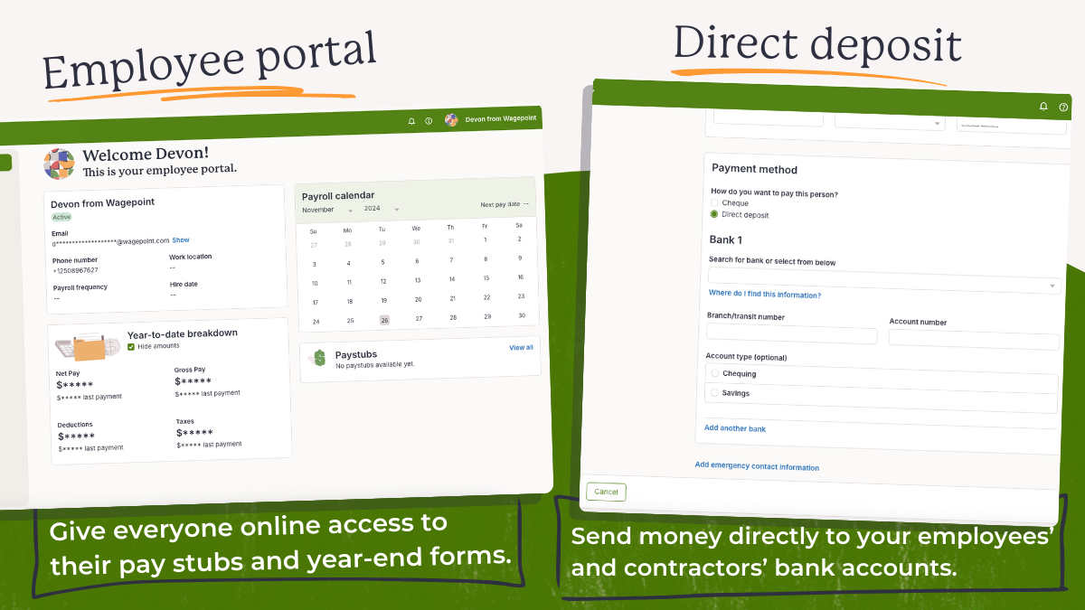 Screenshot 4 for app Wagepoint Payroll