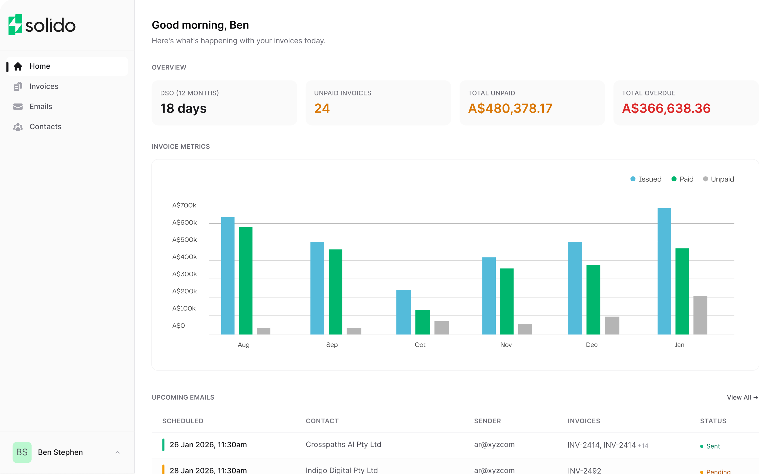Screenshot 1 for app Solido