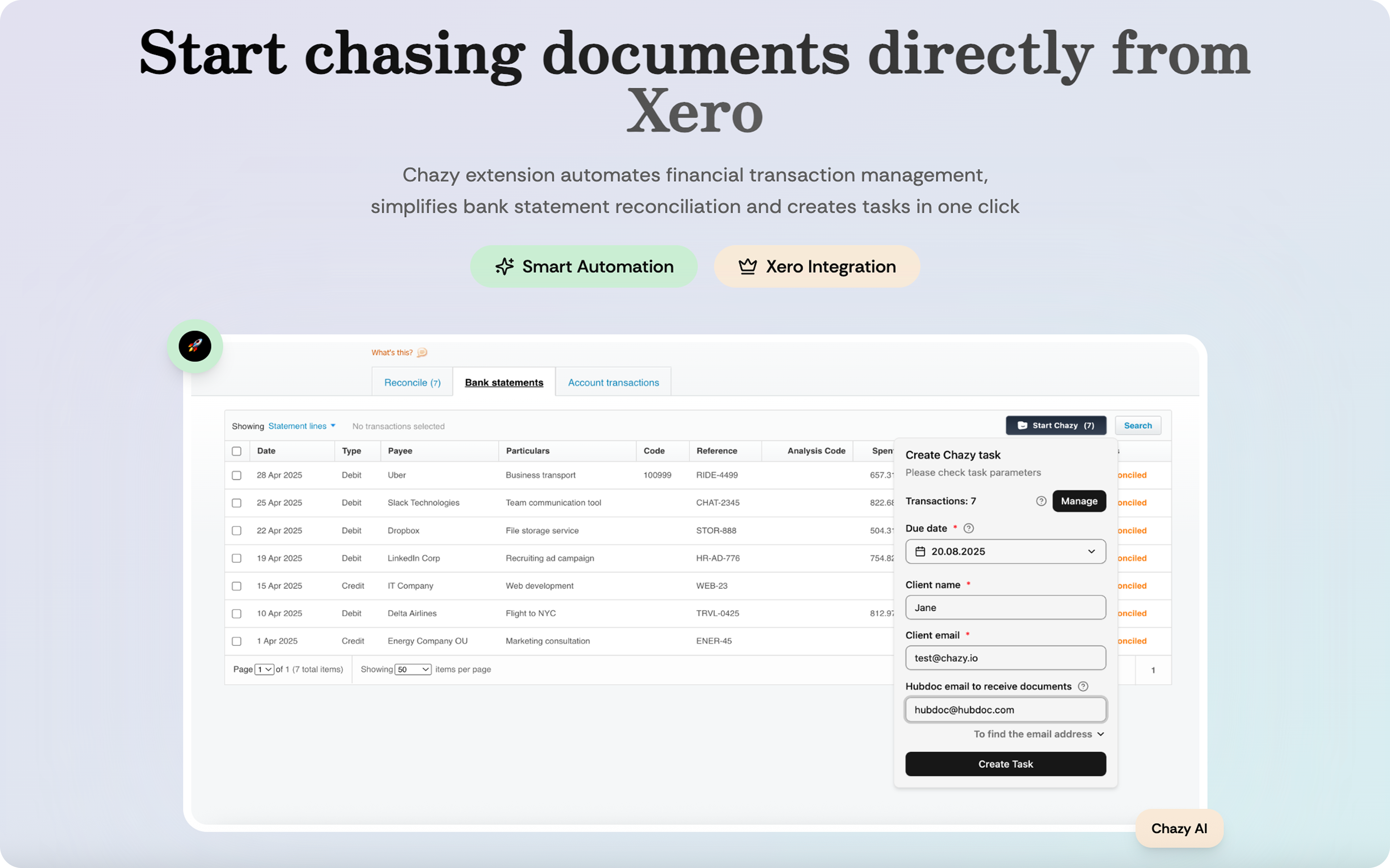 Screenshot 1 for app Chazy
