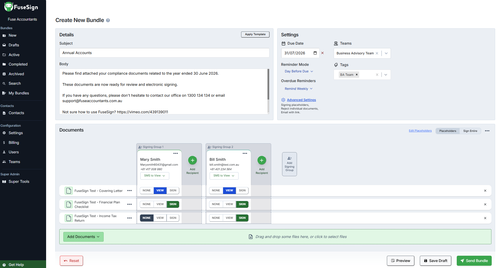 Screenshot 3 for app FuseSign