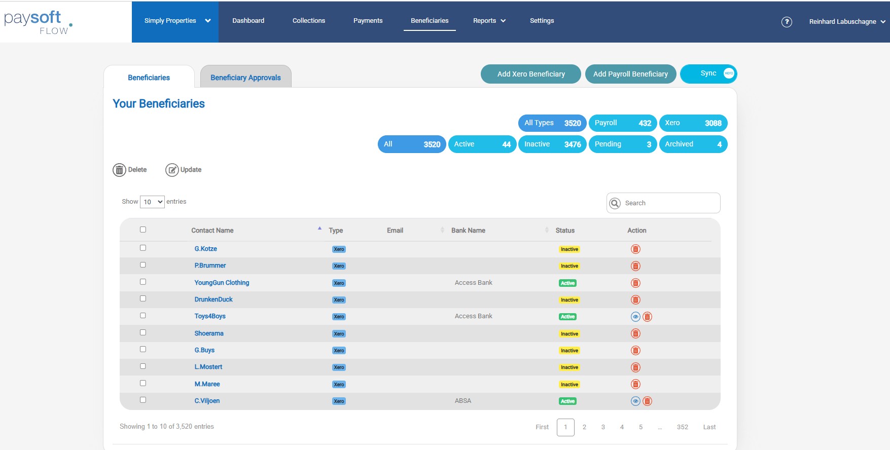Screenshot 2 for app Paysoft Flow