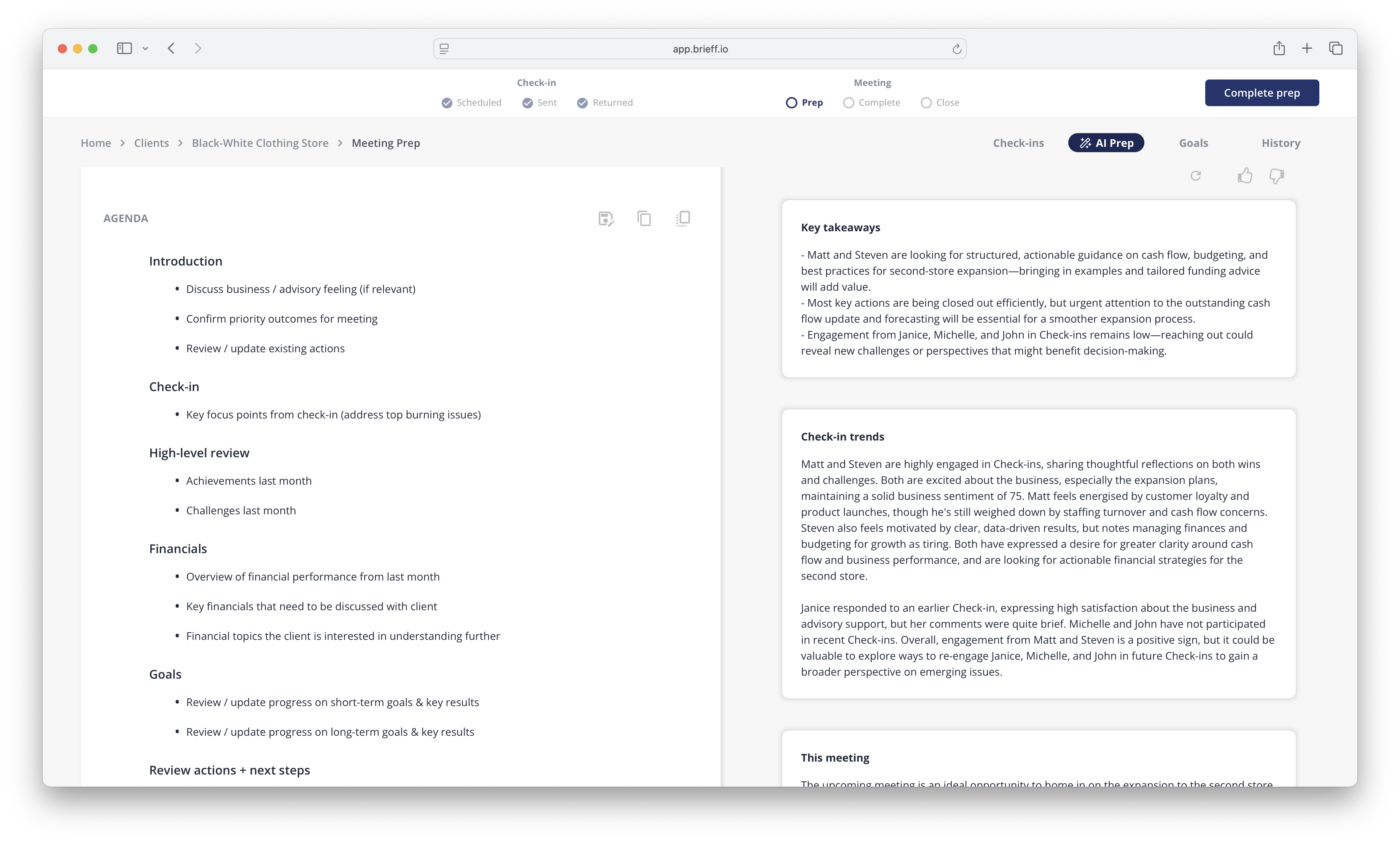 Screenshot 5 for app Brieff