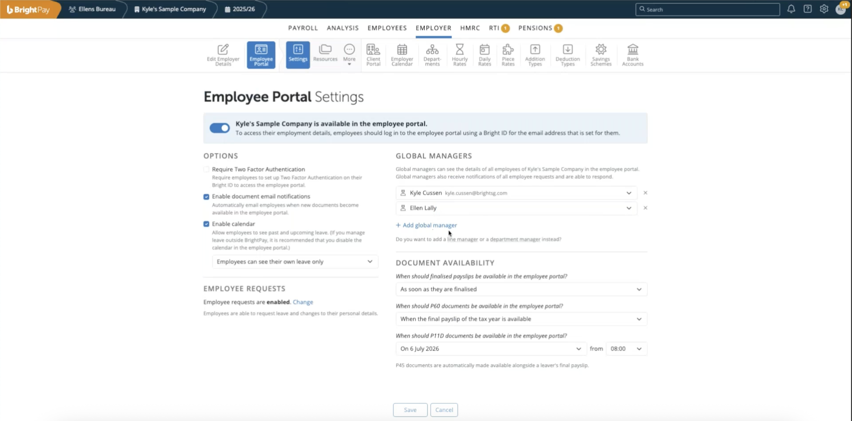 Screenshot 5 for app BrightPay