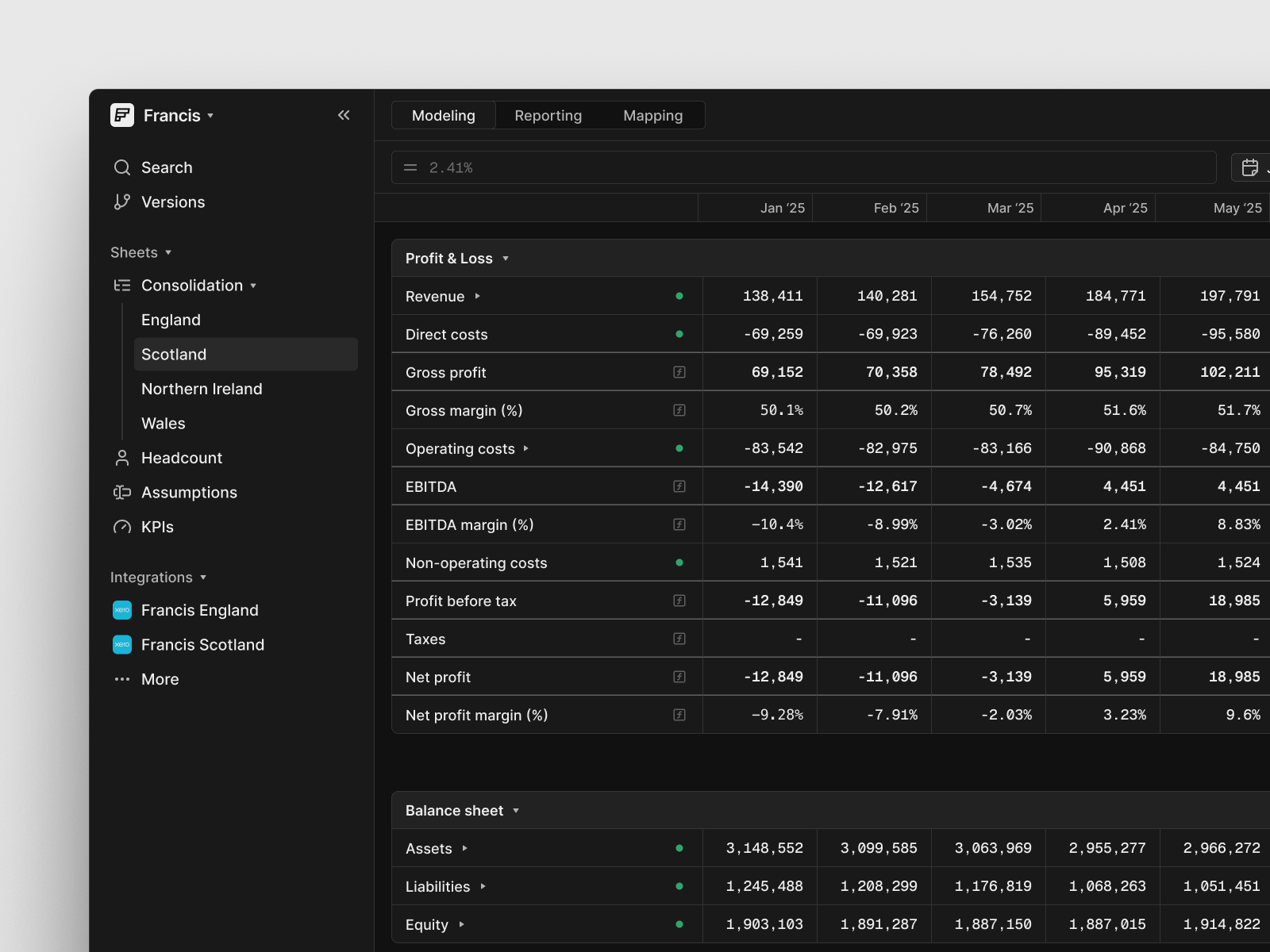 Screenshot 1 for app Francis