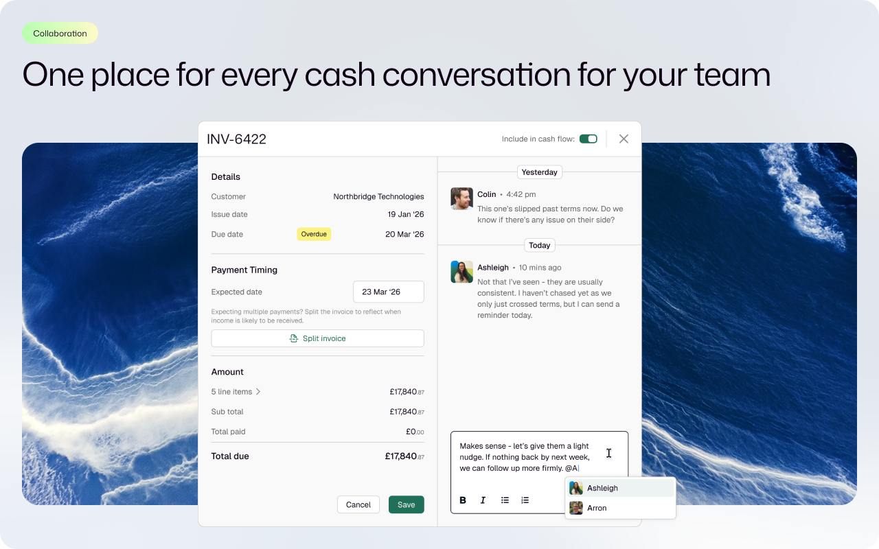 Screenshot 4 for app Float Cashflow Forecasting
