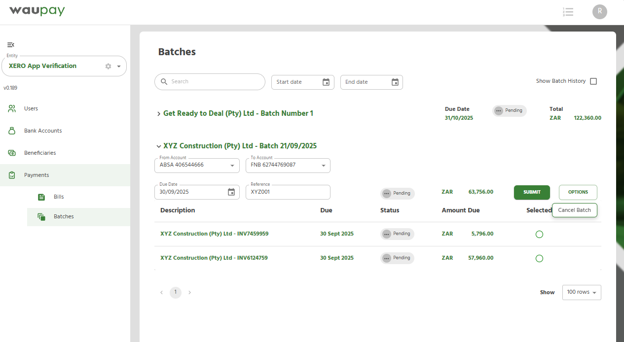 Screenshot 2 for app Waupay