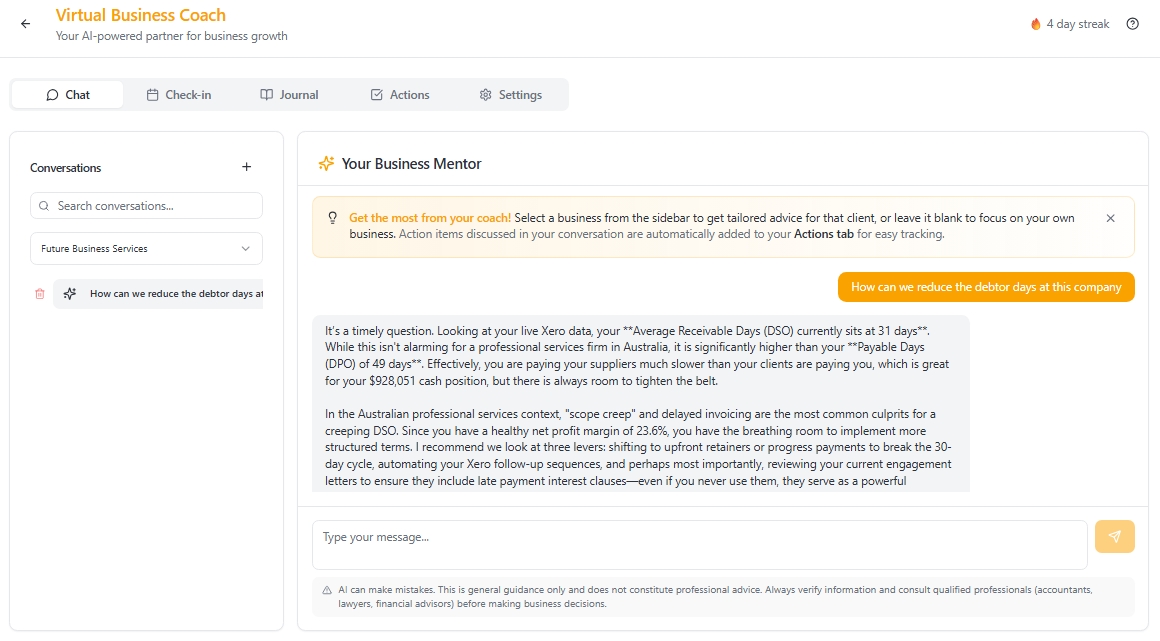 Screenshot 1 for app Advisorli