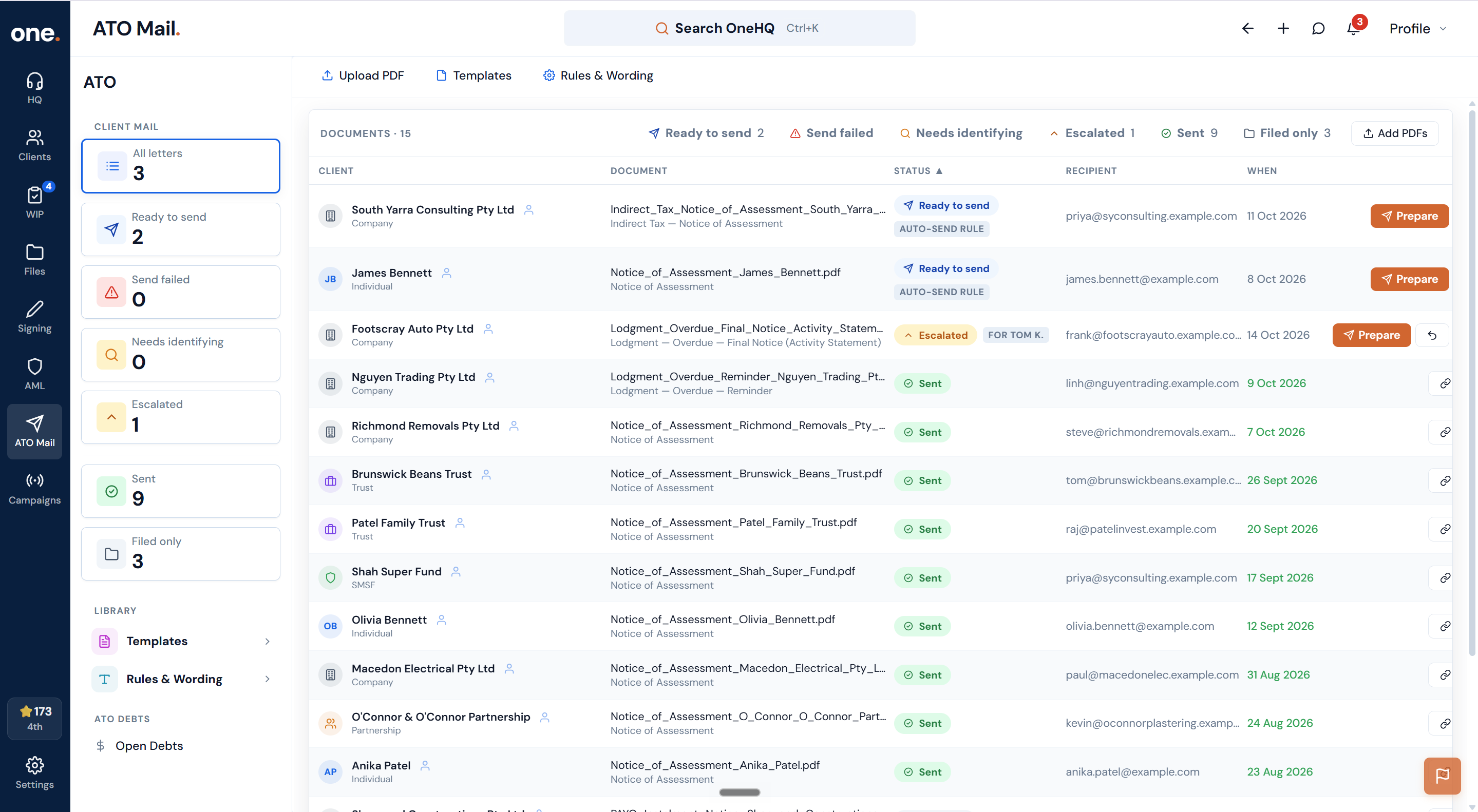 Screenshot 5 for app OneHQ
