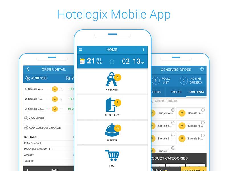 Screenshot 1 for app Hotelogix