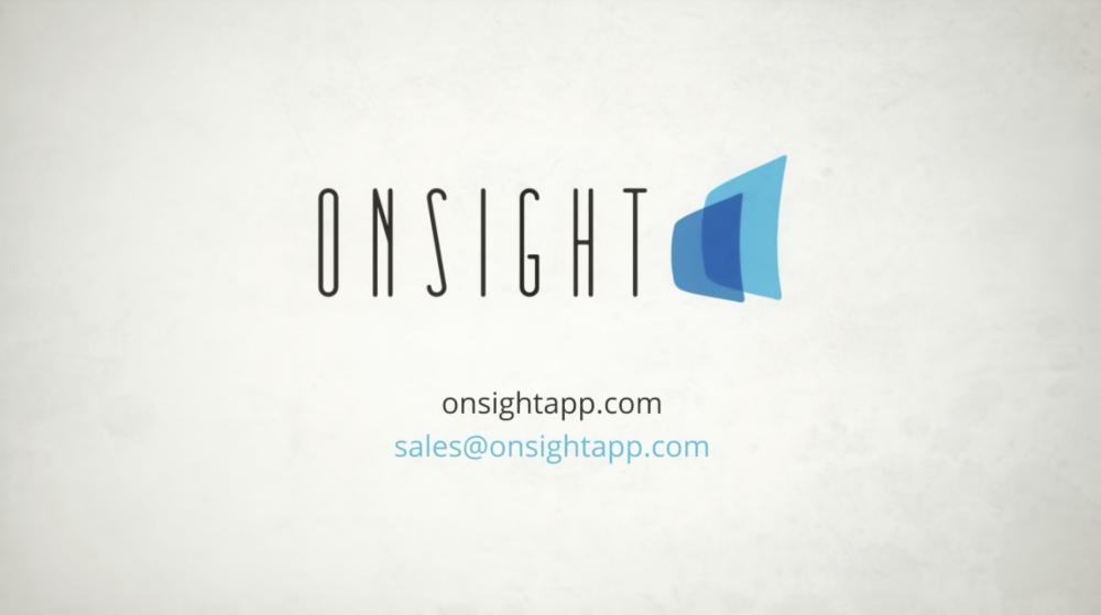 Onsight B2B Sales App