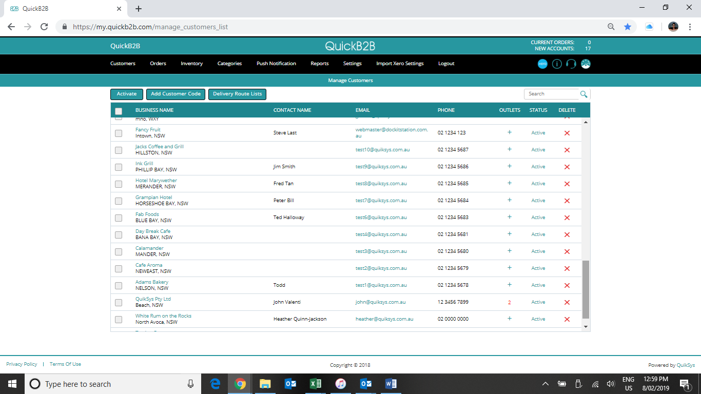 Screenshot 5 for app QuickB2B Order Management System