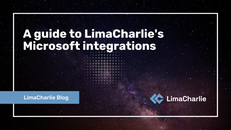A guide to LimaCharlie's Microsoft integrations