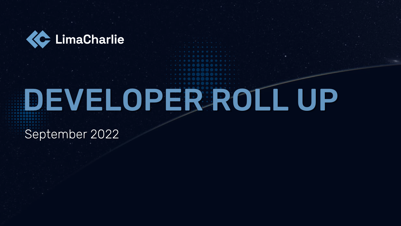 Developer Roll Up: September 2022