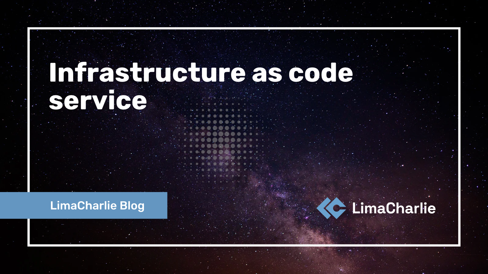 Infrastructure as code service