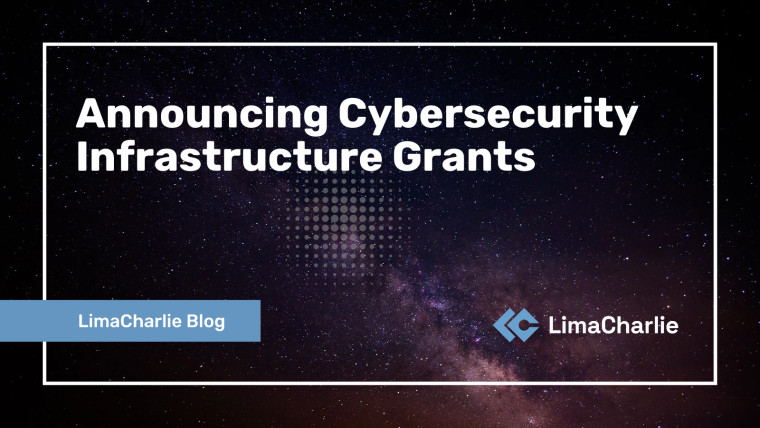 Announcing Cybersecurity Infrastructure Grants