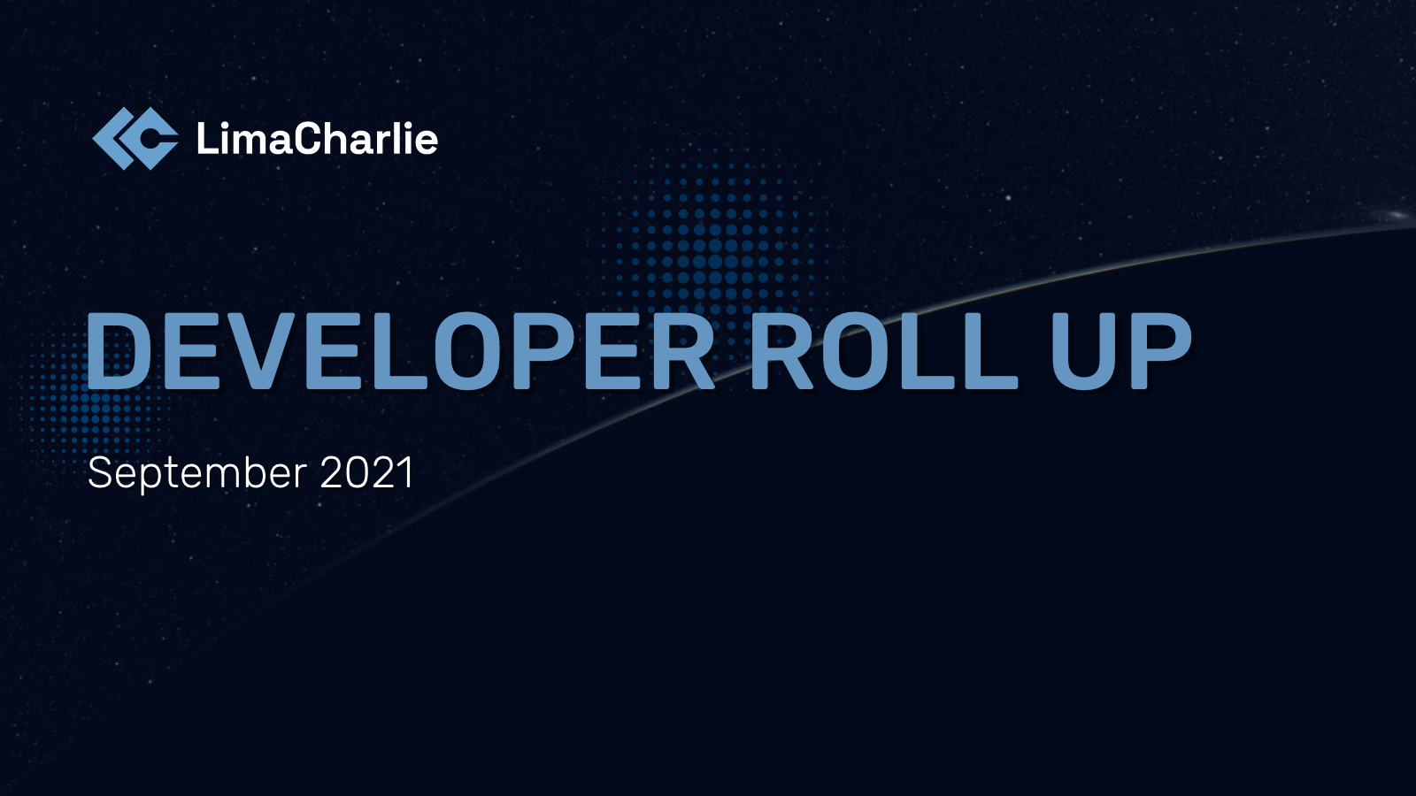 Developer Roll Up: September 2021
