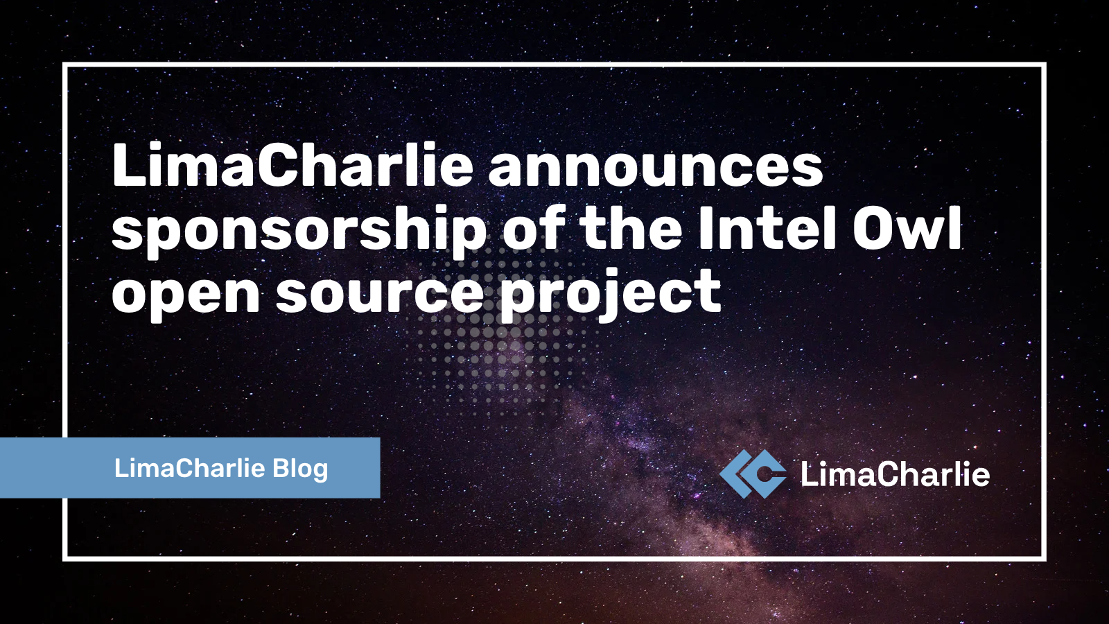LimaCharlie announces sponsorship of the Intel Owl open source project