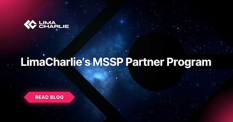 MSSP Partner Program: Scale Your Security Business | LimaCharlie