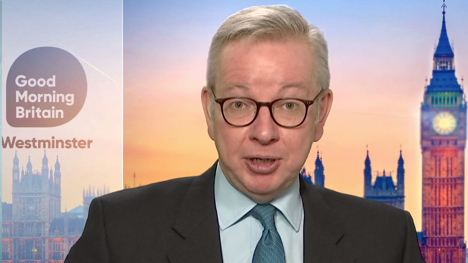 Michael Gove Clashes With Piers Morgan Over Herd Immunity 