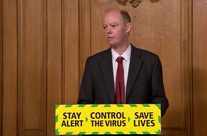 Chief Medical officer Chris Whitty