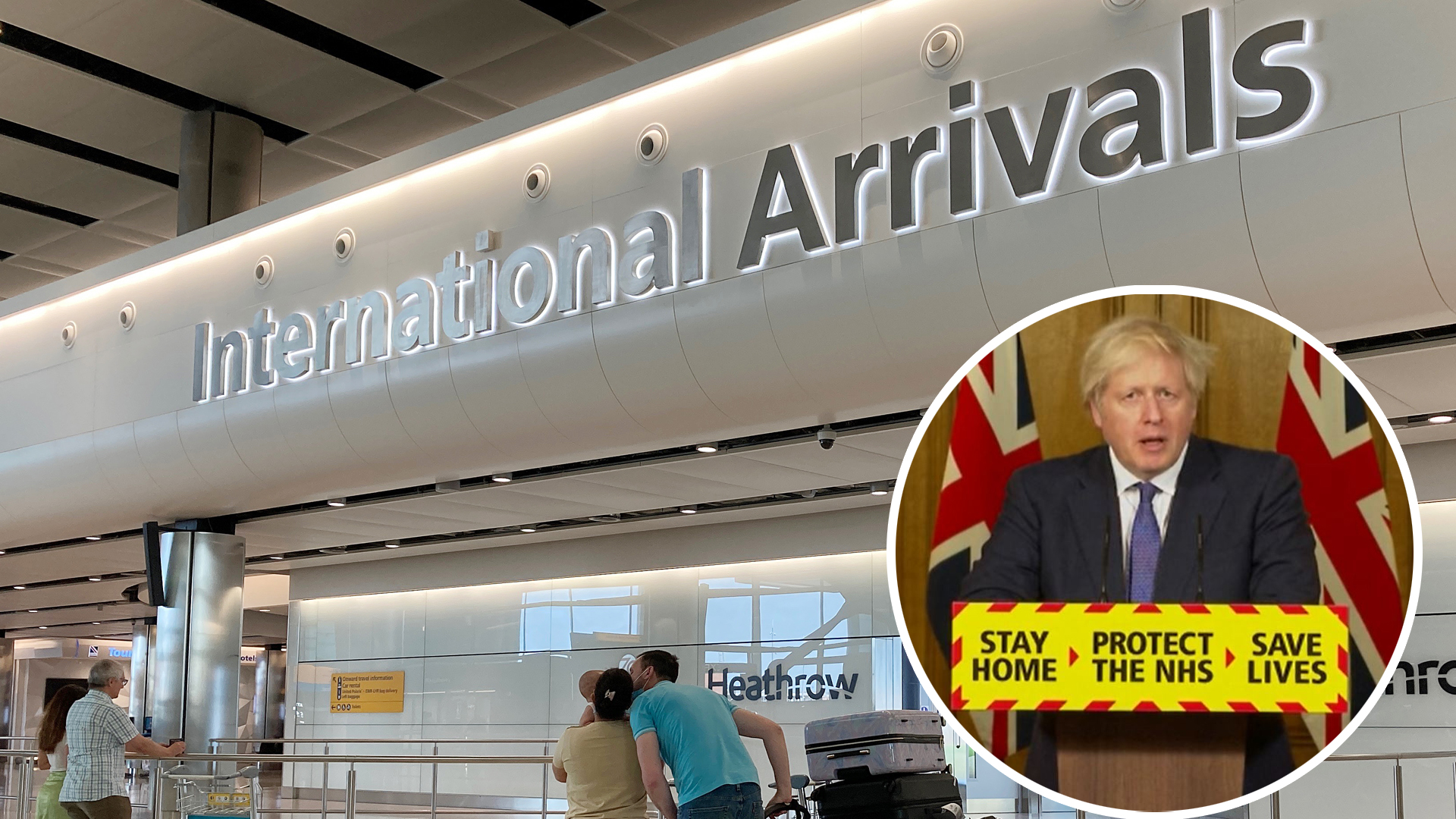 All travel corridors to close from Monday, Prime Minister Boris Johnson announces
