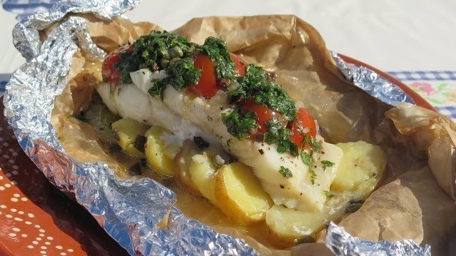 BBQ cod parcels and herb sauce | Good Morning Britain