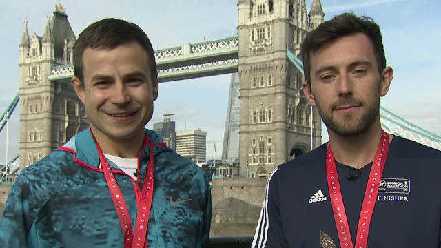 Marathon hero Matthew Rees on why he had to help David Wyeth across the ...