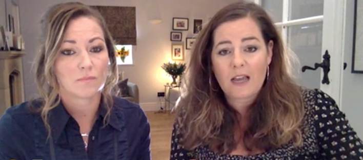 Ruth Binsley and Sarah Hubbard on Good Morning Britain