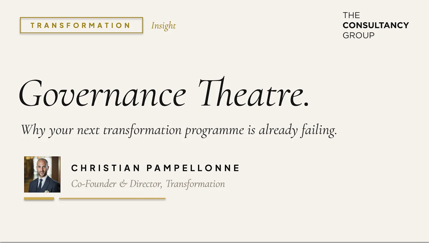 Governance-Theatre
