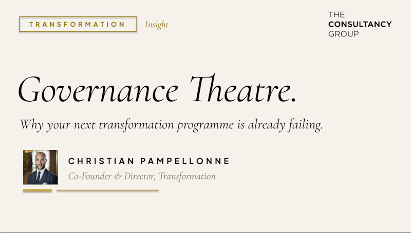 Governance-Theatre