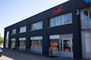 På Fresh Fitness-treningssenteret i Tønsberg har vi et inngangsparti som gir et godt førsteinntrykk til våre besøkende.