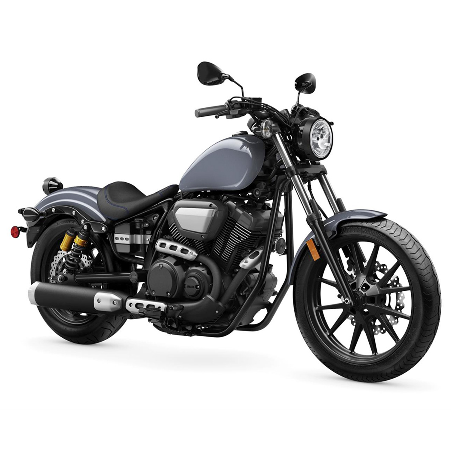 Motocicleta yamaha bolt primer plano galgo colombia