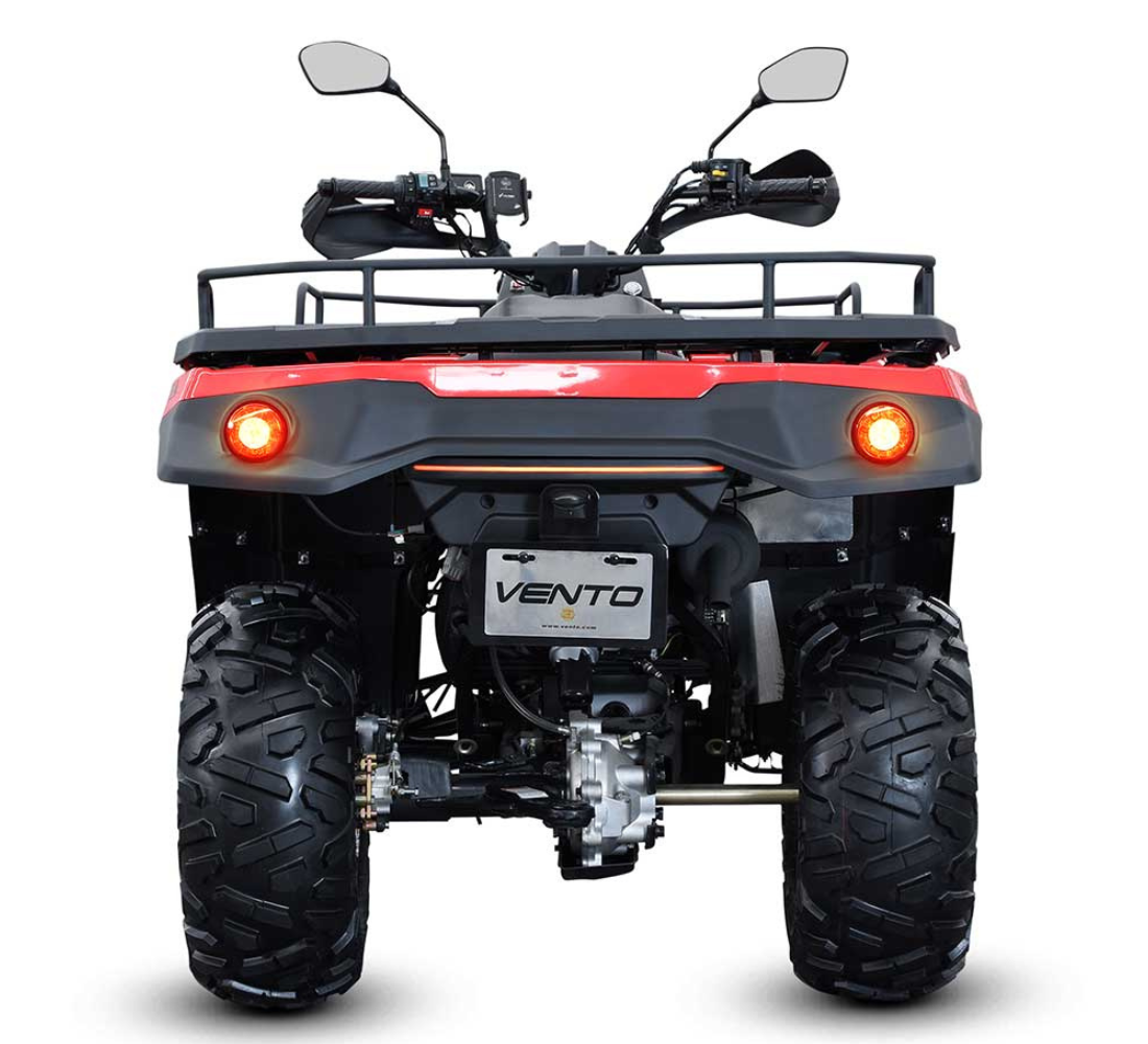 Motocicleta Vento REX 350 en plano trasero galgo Mexico