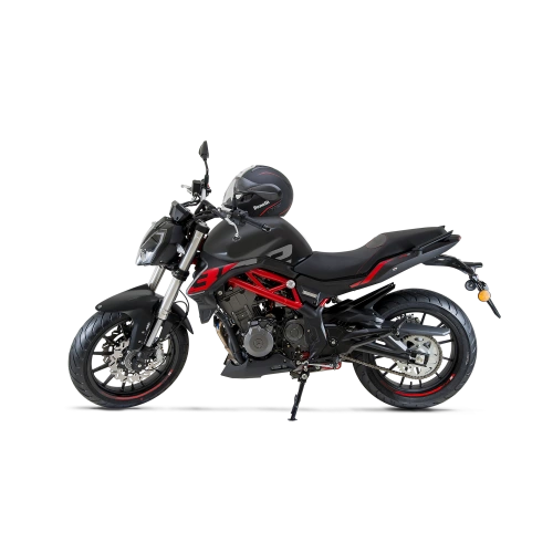 Motocicleta Benelli 302 S en plano lateral galgo México