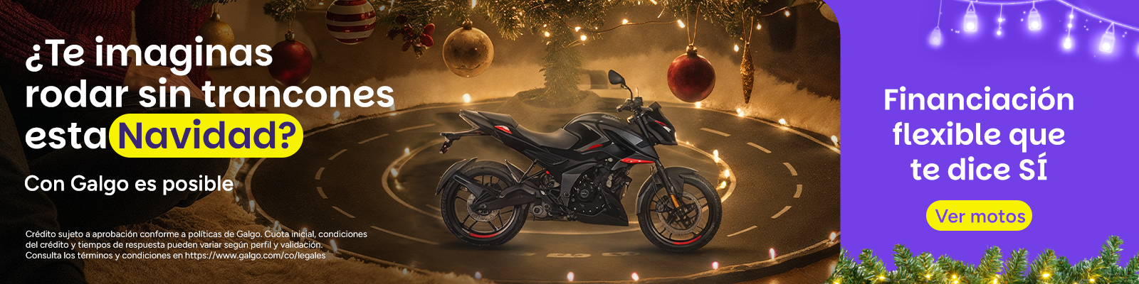 Te imaginas rodar sin trancones esta navidad