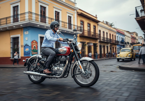 Royal Enfield Classic 350 Chrome Lifestyle3 Galgo