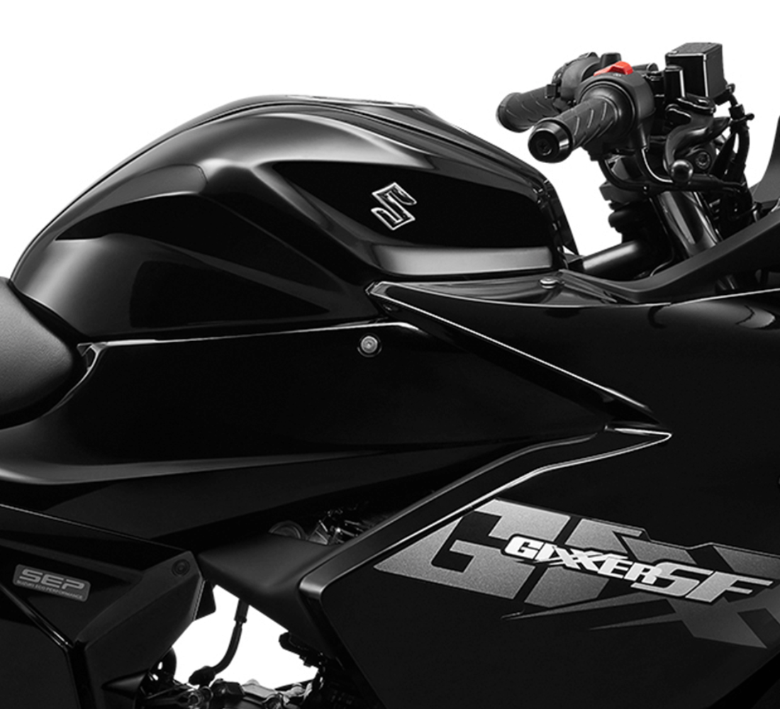 Motocicleta Suzuki GIXXER SF 150 ABS depósito galgo Colombia